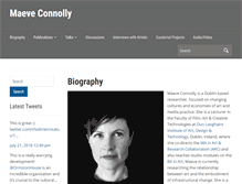 Tablet Screenshot of maeveconnolly.net